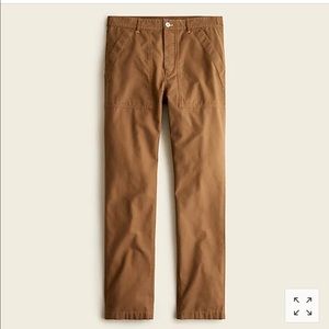 NWT J. Crew Camp Pants. 100% cotton, slim fit